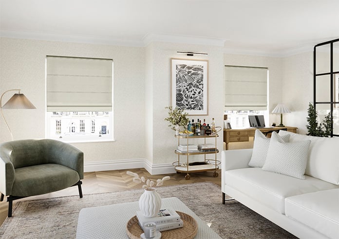 Tussah, Cloud - Roman Blind - Image 7